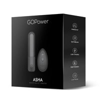 GoPower - Asha Remote Control Vibrator
