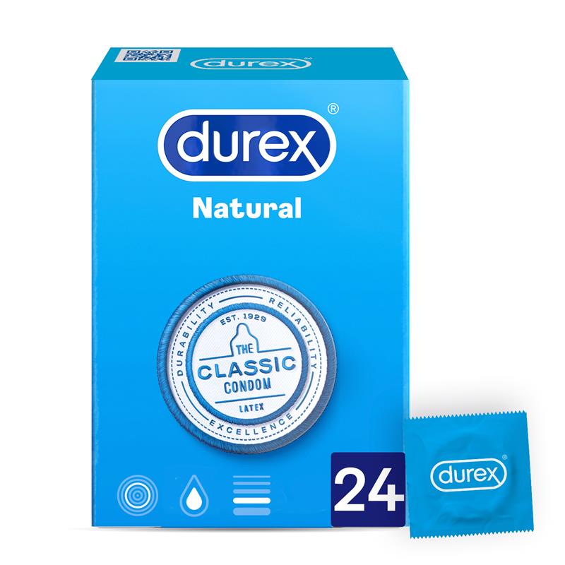 Durex - Preservativi Natural 24pz