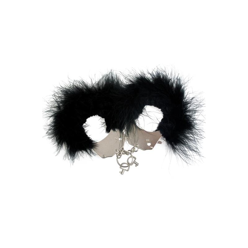 Adrien Lastic - Handcuffs with black feathers
