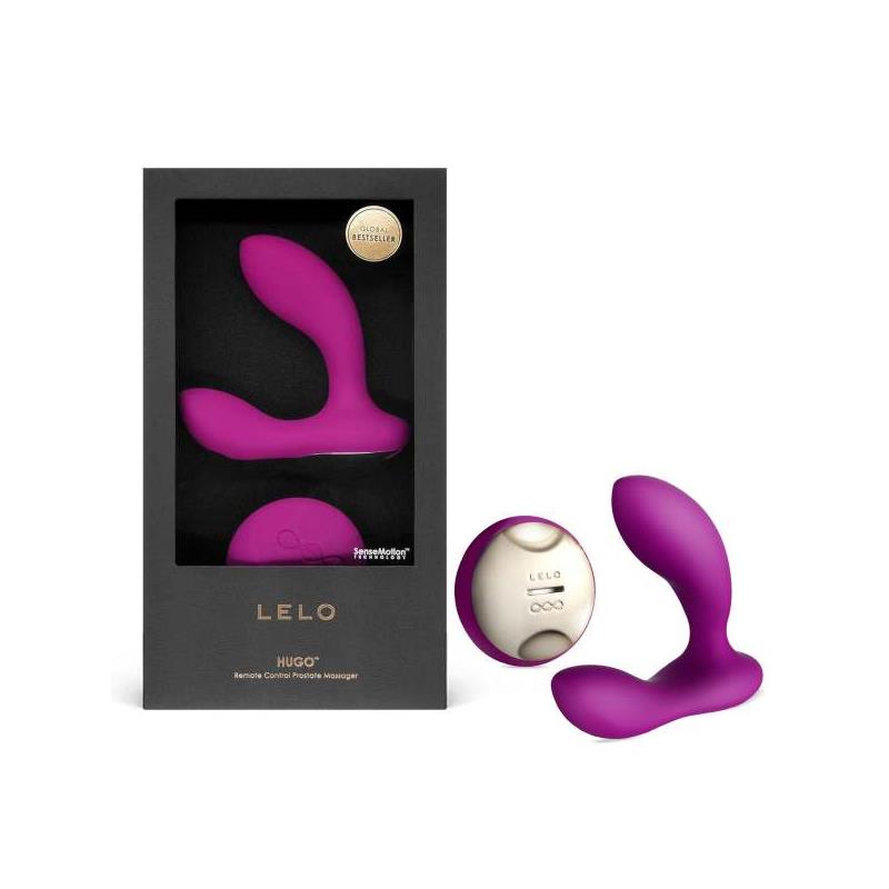 Lelo - HUGO ™ Prostate Massager with Purple Remote Control