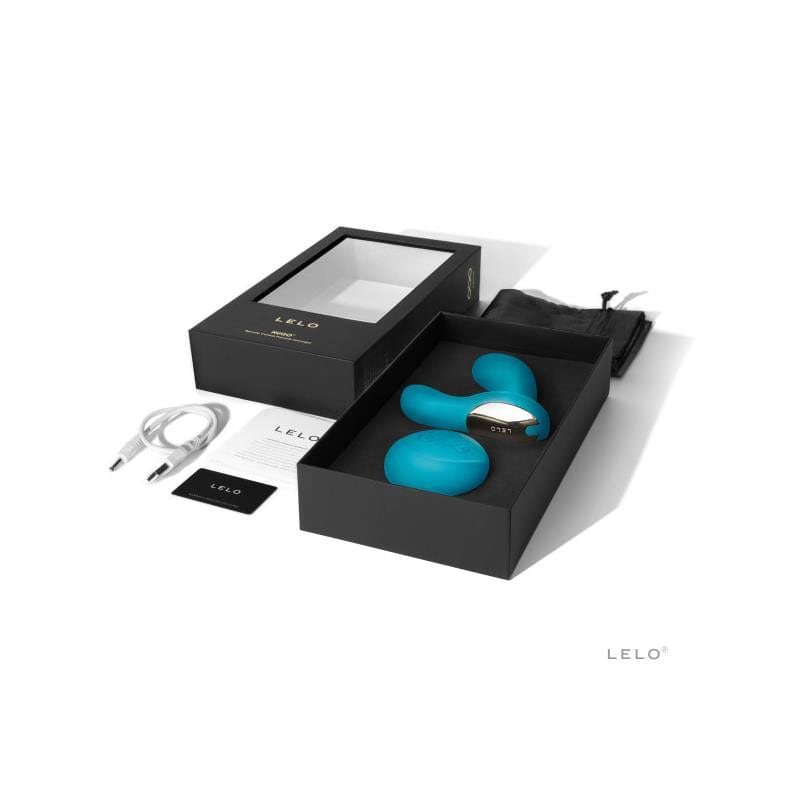 Lelo - HUGO ™ Prostate Massager with Blue Remote Control