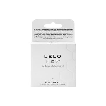 Lelo - Preservativo Hex™ - Confezione 3x
