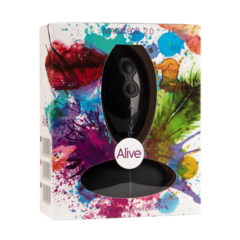 Alive - Black Vibrating Egg