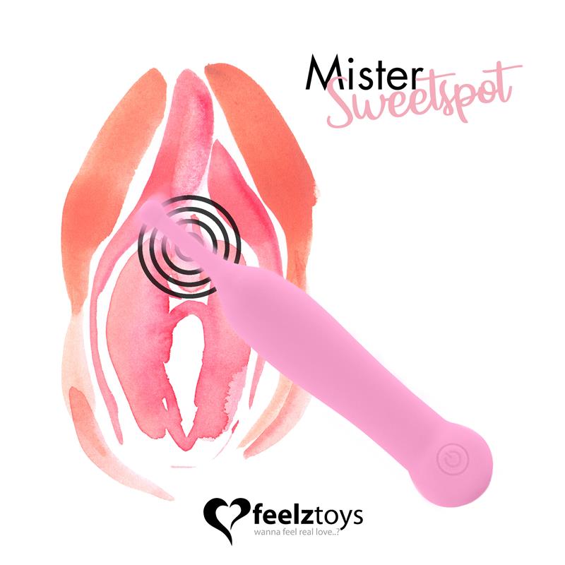 Feelztoys - Mister Sweetspot Vibratore Rosa