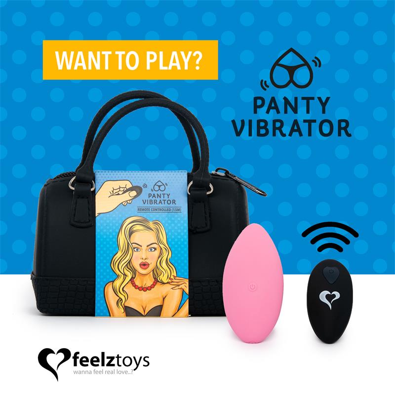 Feelztoys - Vibrating Egg with Panty Remote Control