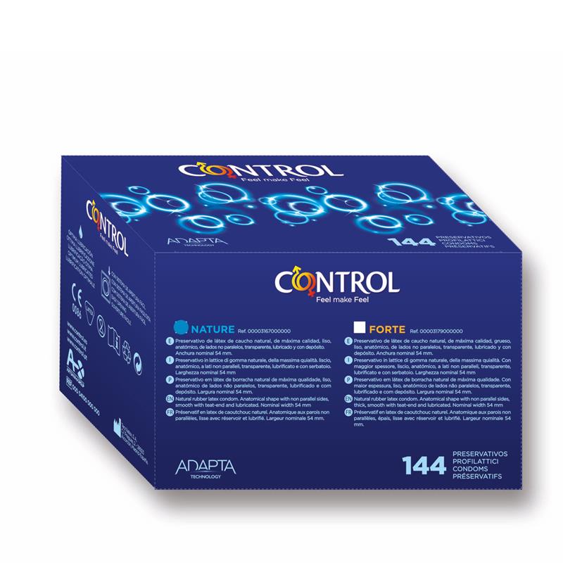 Control - Preservativi Nature Professional Box 144 pezzi