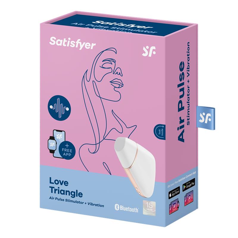 Satisfyer - Love Triangle clitoral sucker with App