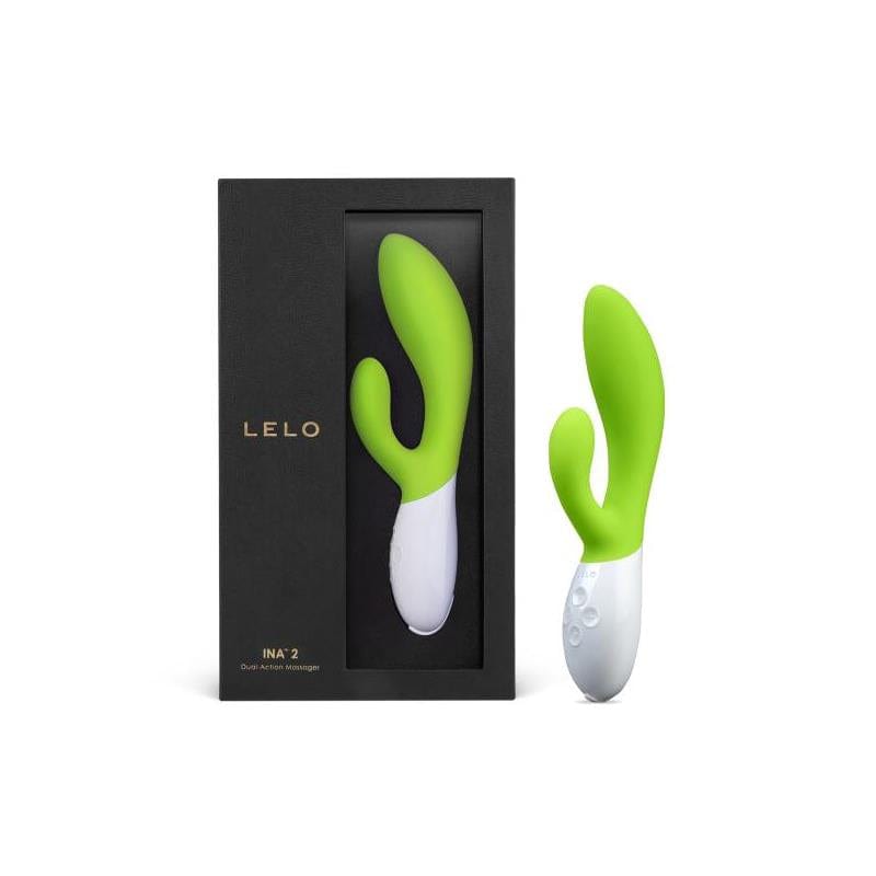 Lelo - INA ™ 2 Green Rabbit Vibrator
