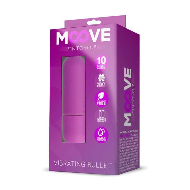 Moove - Purple Vibrating Bullet