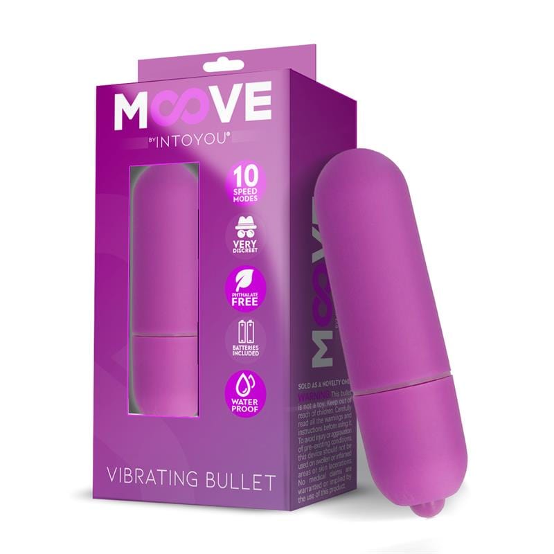 Moove - Purple Vibrating Bullet